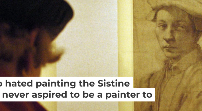 From a young age, Michelangelo prized drawing and sculpture above painting. Ian Nicholson/PA via Getty Images